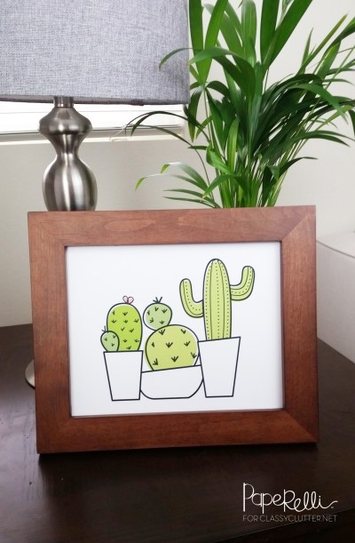 Cactus-Printable