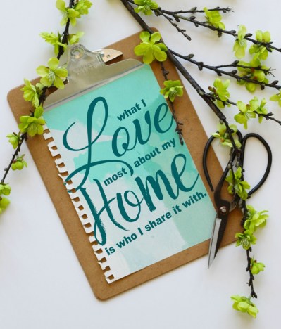 what i love printable